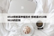 8518核桃苗种植技术-核桃苗8518和9818的区别