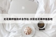 无花果种植技术合作社-大型无花果种植基地