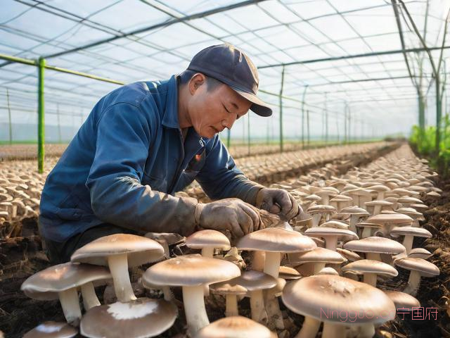 大棚香菇种植技术教程,香菇大棚基地 专业种植大棚香菇