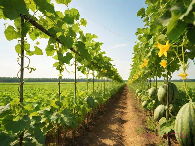 西瓜种植技术露天,露天西瓜定植后管理技术
