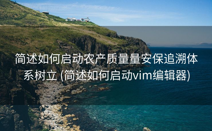 简述如何启动农产质量量安保追溯体系树立 (简述如何启动vim编辑器)