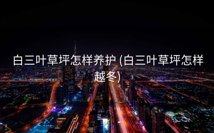 白三叶草坪怎样养护 (白三叶草坪怎样越冬)