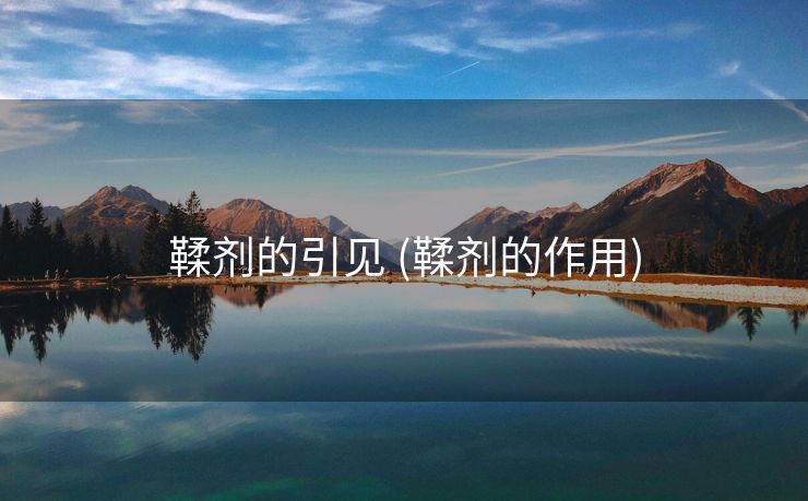 鞣剂的引见 (鞣剂的作用)