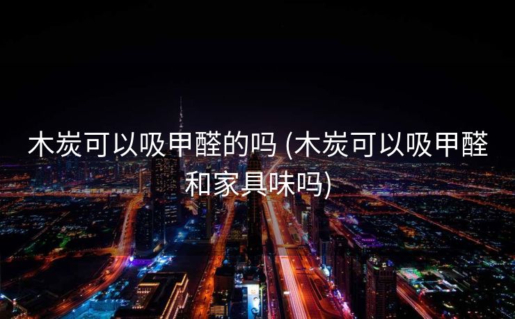 木炭可以吸甲醛的吗 (木炭可以吸甲醛和家具味吗)