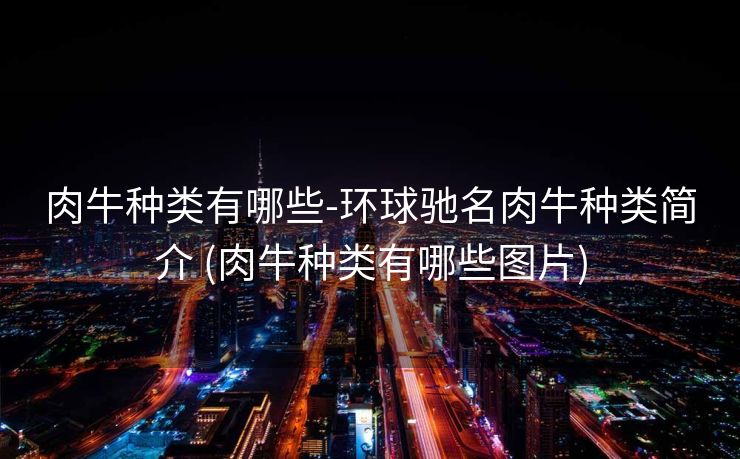 肉牛种类有哪些-环球驰名肉牛种类简介 (肉牛种类有哪些图片)