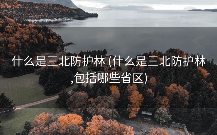 什么是三北防护林 (什么是三北防护林,包括哪些省区)