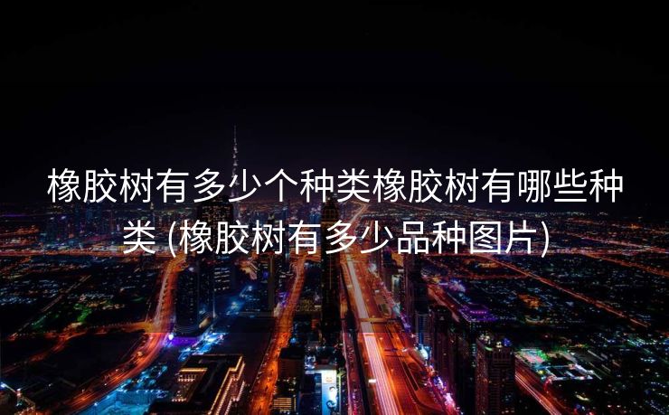 橡胶树有多少个种类橡胶树有哪些种类 (橡胶树有多少品种图片)