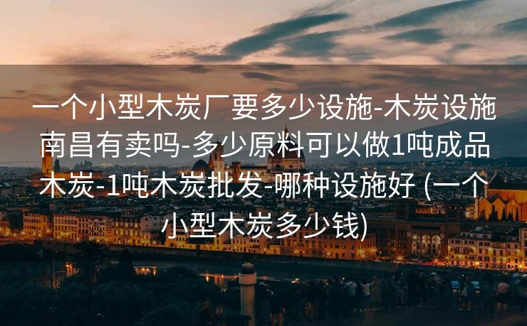 一个小型木炭厂要多少设施-木炭设施南昌有卖吗-多少原料可以做1吨成品木炭-1吨木炭批发-哪种设施好 (一个小型木炭多少钱)