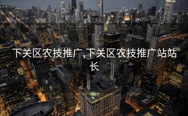 下关区农技推广,下关区农技推广站站长