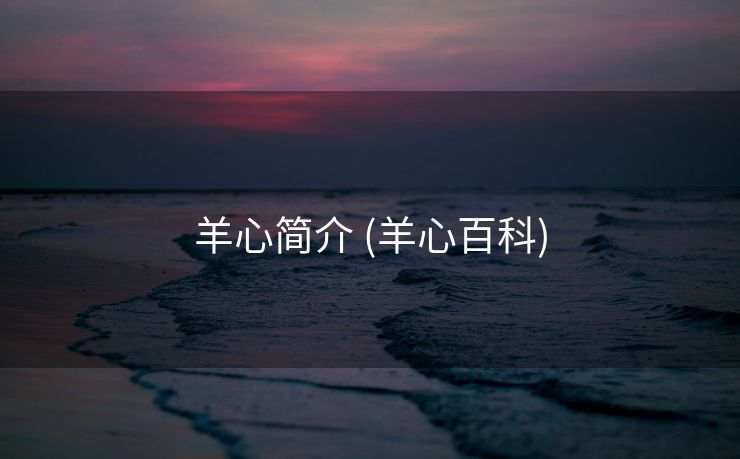 羊心简介 (羊心百科)