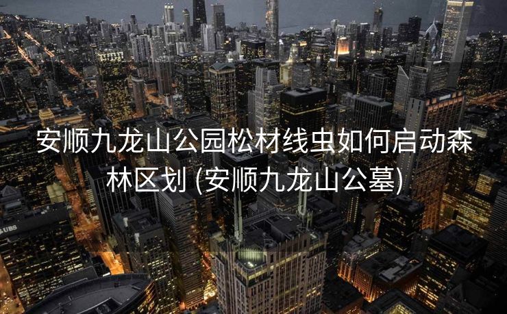 安顺九龙山公园松材线虫如何启动森林区划 (安顺九龙山公墓)