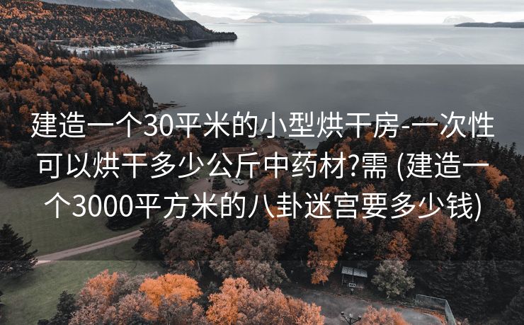 建造一个30平米的小型烘干房-一次性可以烘干多少公斤中药材?需 (建造一个3000平方米的八卦迷宫要多少钱)
